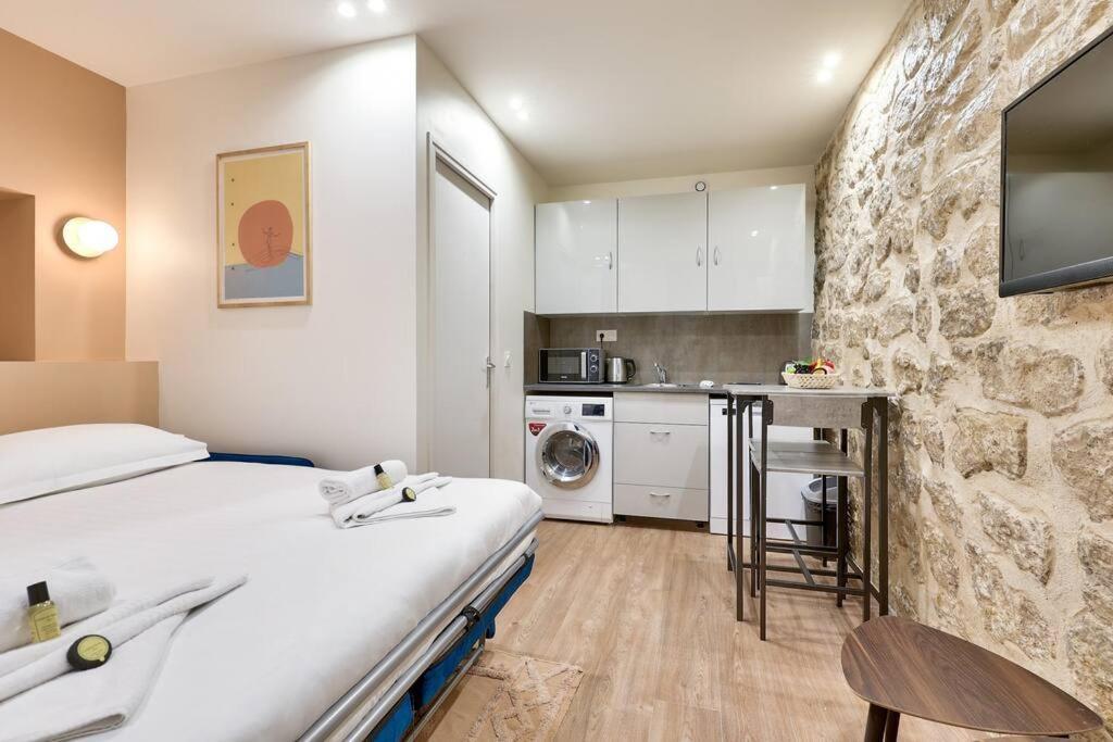 Ferienwohnung Studio Confortable Au Coeur De Paris Exterior foto